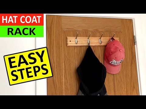 How to fit a Coat Rack to a Door