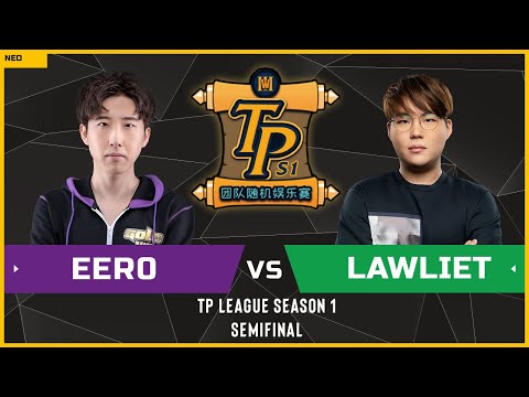WC3 - TP League S1 - Semifinal: [UD] Eer0 vs LawLiet [NE]