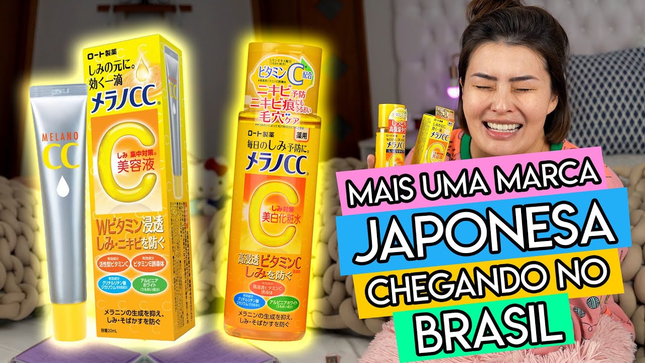 MELANO CC 🍊 A VITAMINA C MAIS VENDIDA DO JAPÃO 🇯🇵 AGORA NO BRASIL 🎉🤣✨