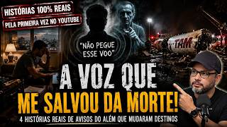 INSTINTO, PREMONIÇÃO OU AVISO DO ALÉM? | QUATRO PESSOAS QUE ESCAPARAM DE TRAGÉDIAS FATAIS