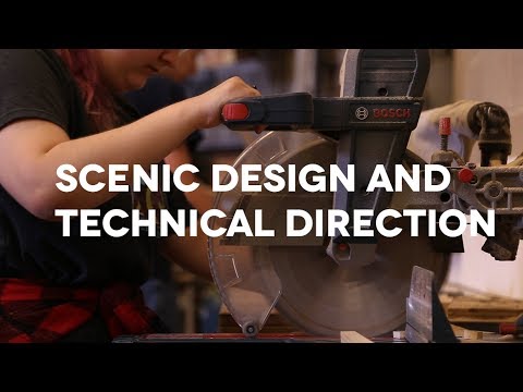 Théâtre : Conception scénique et direction technique