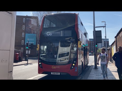 Journey on Southern RRP from Balham to Clapham Junction. Enviro400 MMC Hybrid EH239 (YX18 KRO)