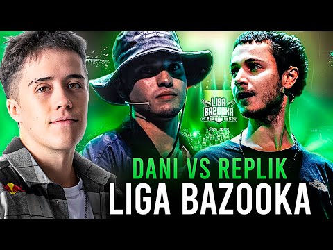 GAZIR reacciona a DANI VS REPLIK en LIGA BAZOOKA 🔥