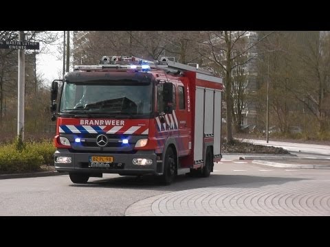 PRIO 1 TS 5034 OVD 0291 & Politie OGS (Klein) De Noordwester Woongebouw Westervenne Purmerend