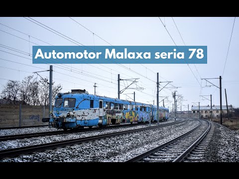 Automotor Malaxa seria 78 spre Depoul de locomotive Arad