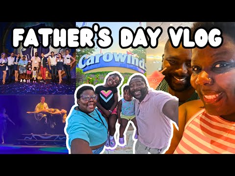 VLOG | FATHER'S SPA DAY & CAROWINDS!!