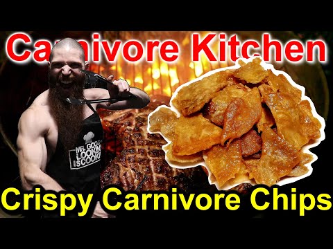 Carnivore Kitchen: CRISPY CARNIVORE CHIPS RECIPE | Keto Chips | Homemade Crispy Chicken Skins!!!