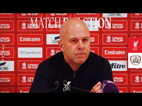 Reaction: Arne Slot's post-match press conference | Liverpool vs Barnsley