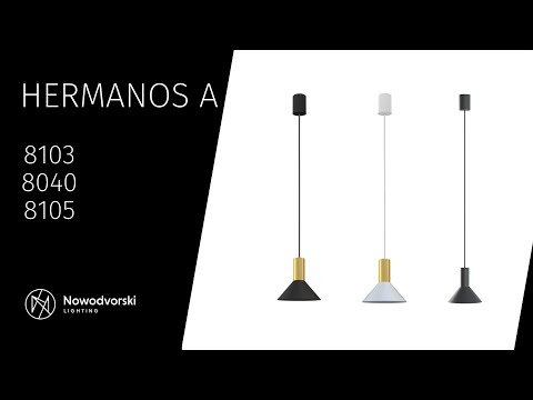 Підвісний світильник Nowodvorski 8040 Hermanos GU10 1x10W IP20 Wh