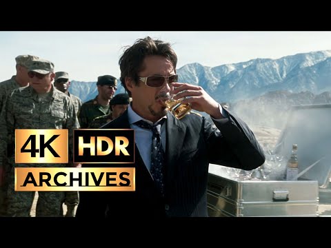 Iron Man [ 4K - HDR ] - The Jericho Scene (2008)