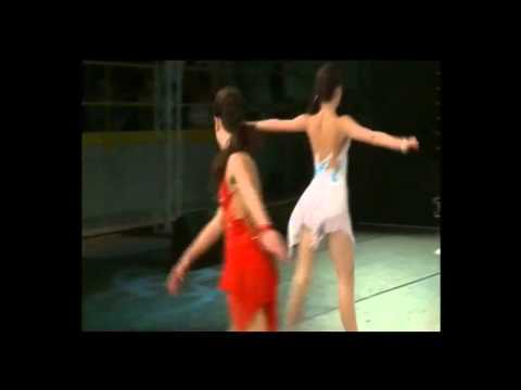 Staša and Ingrid Tušar, Fire and Ice 2012, by Blaž Godec