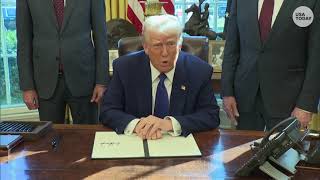 President Trump says 'WE'RE SCREWED' if SCOTUS rules against import tariffs