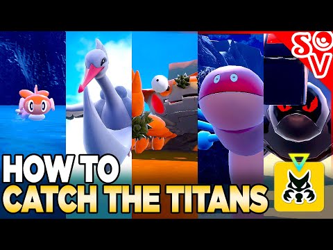 How to Catch the Titan Pokemon in Pokemon Scarlet and Violet