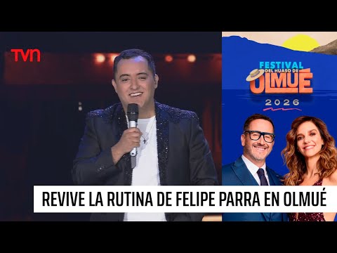 Sorprendió con cada personaje: revive la rutina completa de Felipe Parra en Olmué 2026