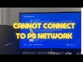 PS4 Cannot Connect To PlayStation Network Fix 2023