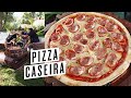 PIZZA CASEIRA COM MASSA PERFEITA