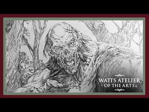 Inking the Undead with Doug Stambaugh - Watts Atelier Livestream