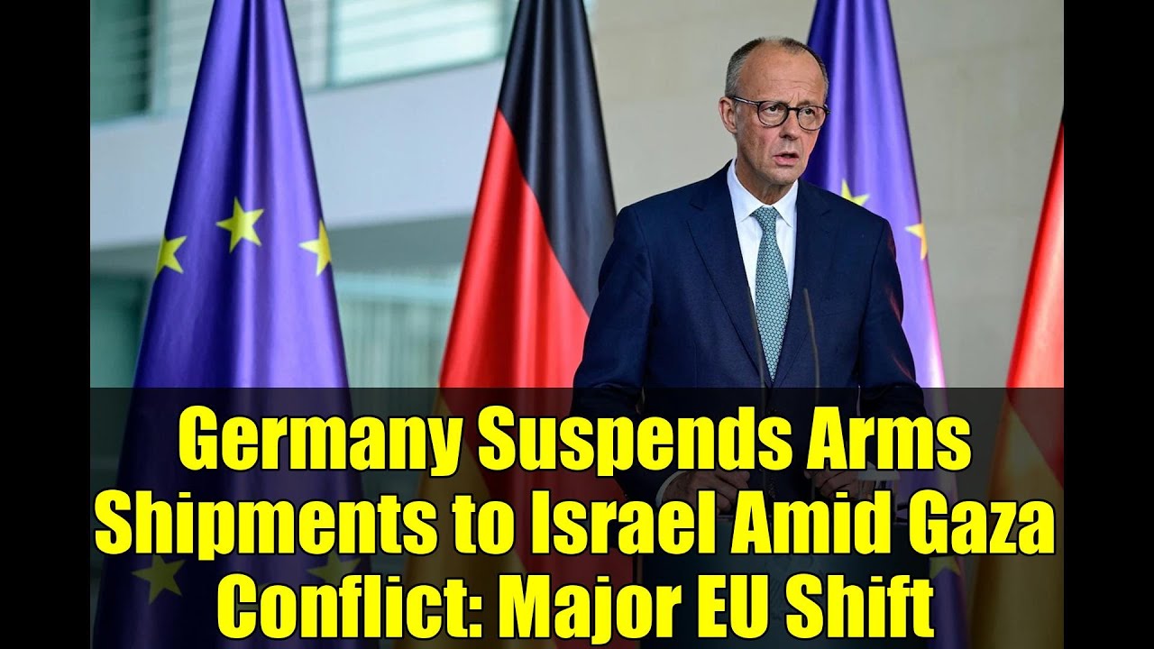 EU Nations Divided on Gaza Response; Germany Halts Arms Exports to Israel