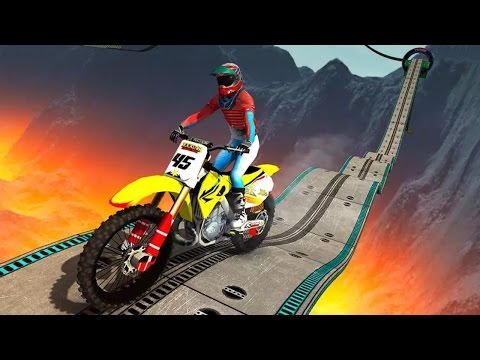 Impossible Motor Bike Tracks 3D Android Gameplay ᴴᴰ