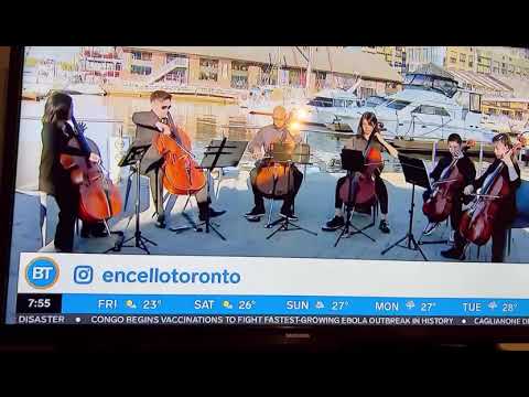 EnCello Toronto on Breakfast Television
