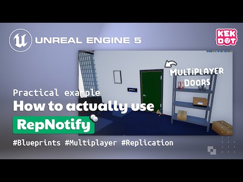 RepNotify Explained with Practical Example | Part 2 | UE5 Multiplayer/Replication Tutorial | Kekdot