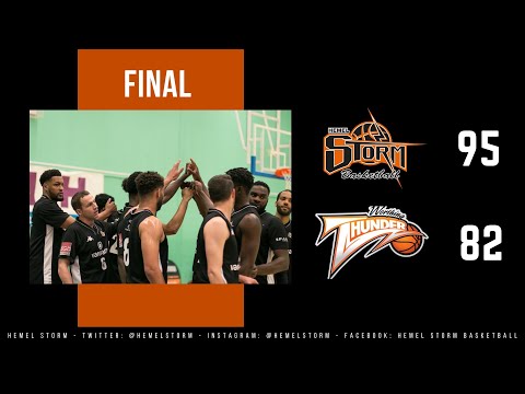 Hemel Storm vs Worthing Thunder  - Sat 8th May