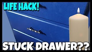 How To Get A Stuck Drawer Open | HACK! 📍 How To With Kristin