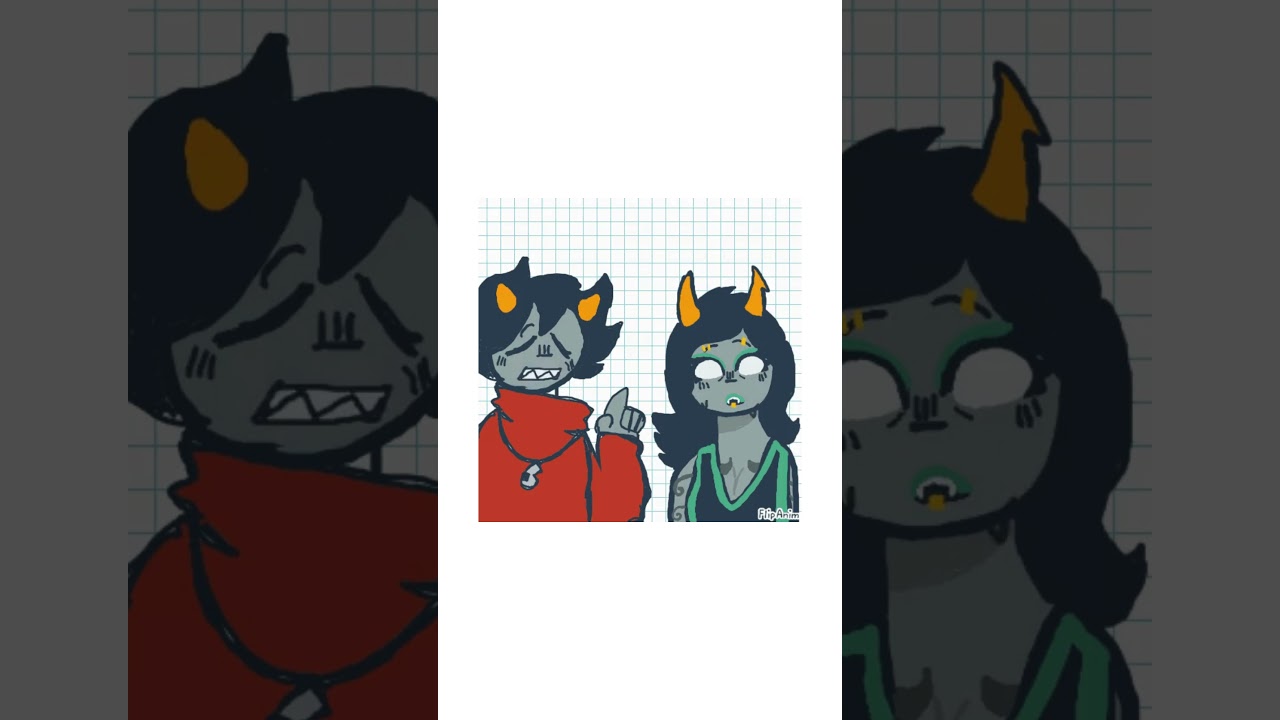 KANKRI YAP TO PORRIM#homestuck  #pesterquest #art