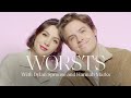Dylan Sprouse and Hannah Marks Reveal their Worst Kiss, Date, and Hollywood Audition | Worsts | ELLE