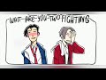 Phoenix Wright Ace Attorney Comic dub: “are you two fighting?”