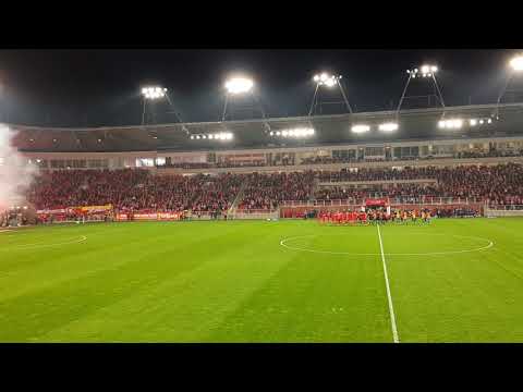 Widzew Łódź - Elana Toruń oprawa