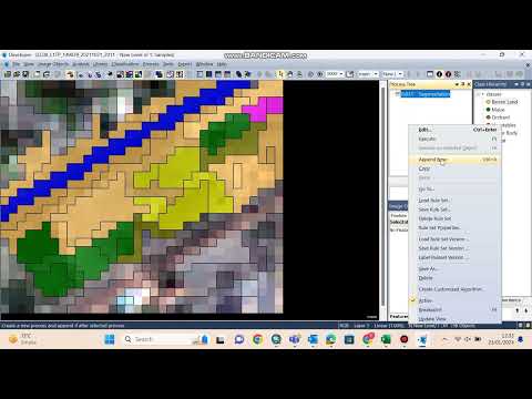 Land Use Land Cover Classification |  Classification  |  Classification in Ecognition Software