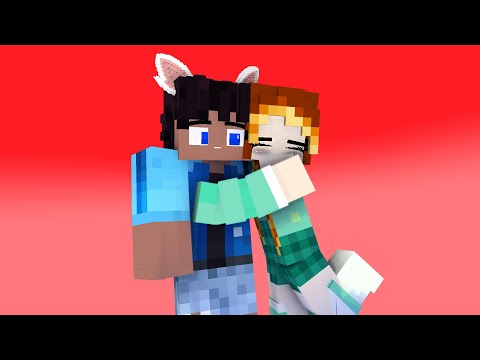 HELLO KITTY COUPLE DANCE PIERCE AND KIM, APHMAU FRIENDS - MINECRAFT ANIMATION #shorts