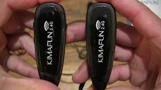 KIMAFUN Wireless Microphone Set