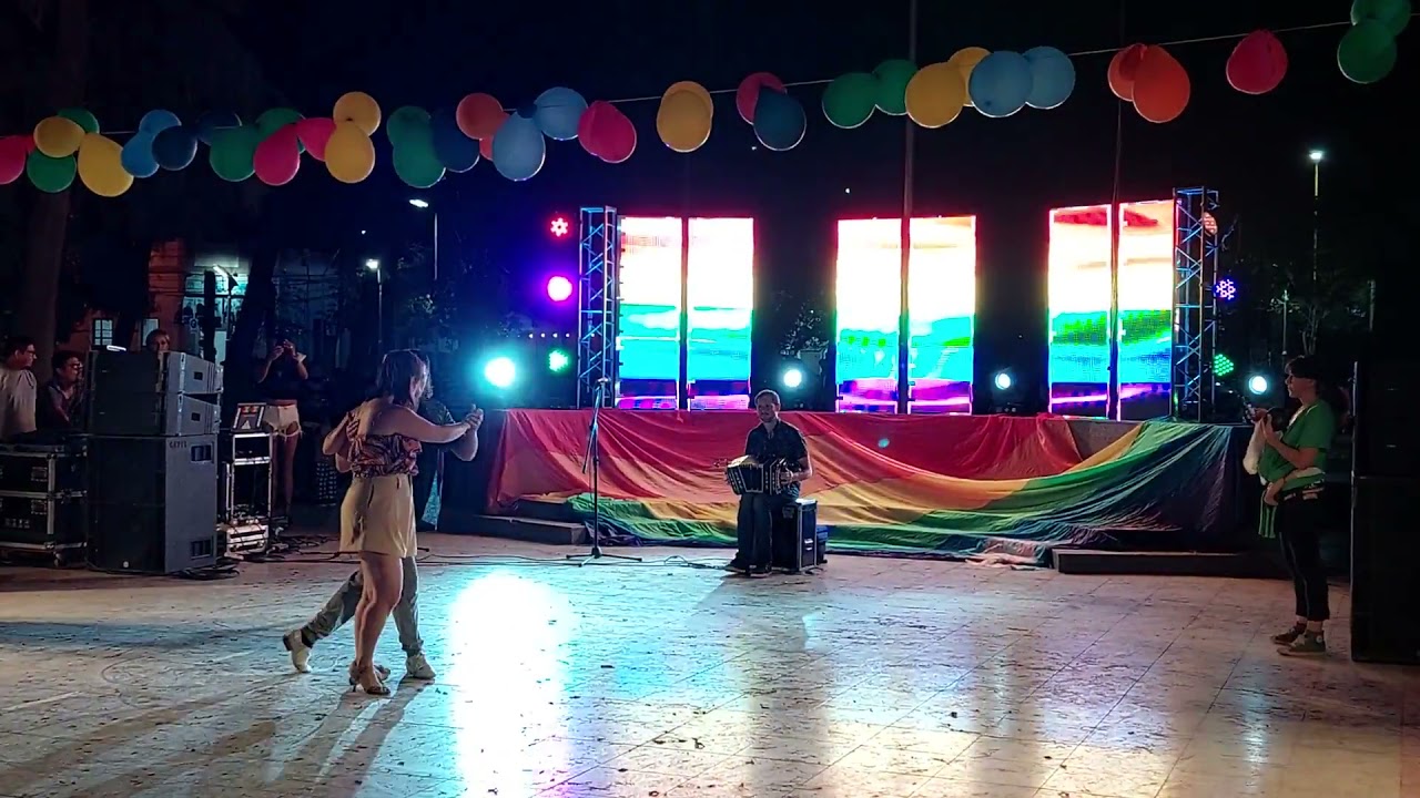 Ines Rossetti y Juan Manuel Albá junto a Hugo Satorre Noviembre 2021