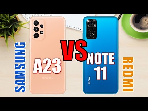 Samsung Galaxy A23 vs Xiaomi Redmi Note 11 ✅