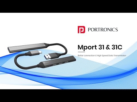 Wireless portronics mport 7 usb hub