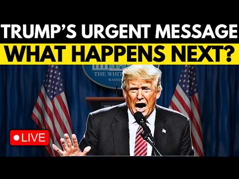 Donald Trump LIVE: Trump's Urgent Announcement | US-Iran Tensions LIVE | US News LIVE