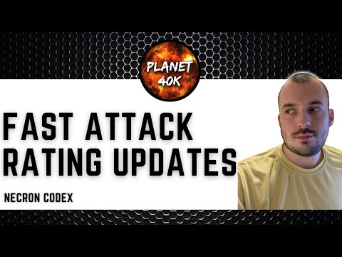 Necron Fast Attack Rating Updates + Summary - Review/Tactics  - 9th Ed Necrons - Warhammer 40k
