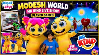 Download lagu Ahmad & Zoya Visit Modesh World Dubai | Mr. Kind Live Show & Fun Games for Kids 🤩🎮 mp3