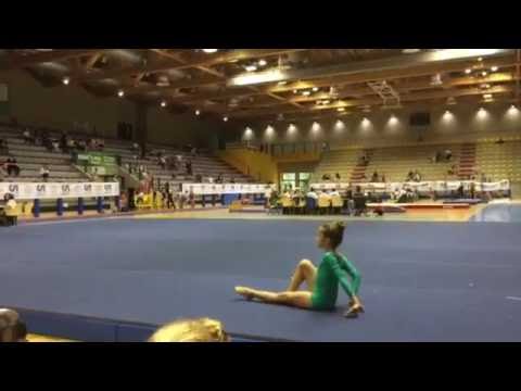 Matilde Lionello - corpo libero - Campionato Nazionale 2016