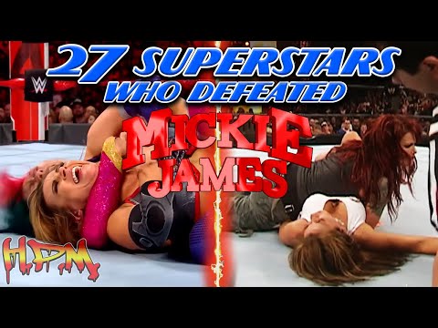 27 Superstars Who Defeated Mickie James 🎙🎸💋 || Pinfall or Submission
