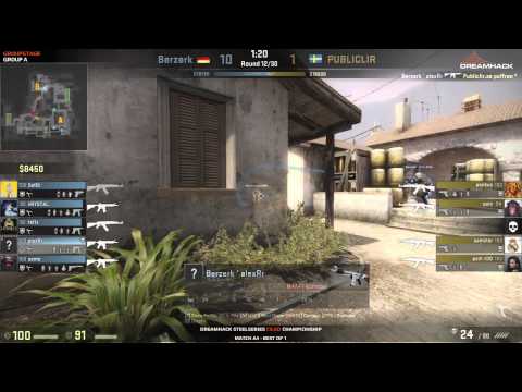 Berzerk vs. Publicir.se - Group A (DREAMHACK SUMMER 2014 CS:GO)