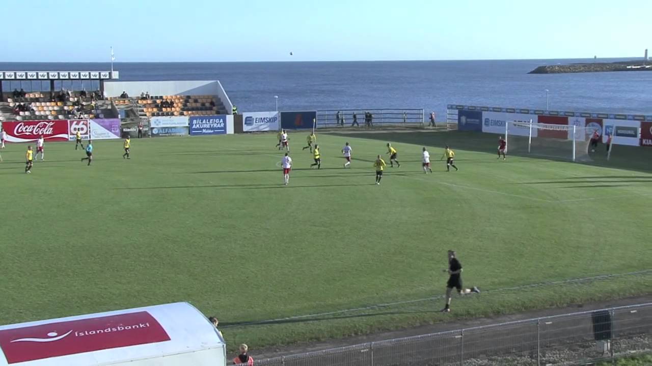 Mörkin úr leik ÍA og HK (2-1)