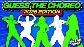 ⭐️ GUESS THE CHOREOGRAPHY KPOP 2025 edition | KPOP QUIZ - FUN KPOP GAMES 2025