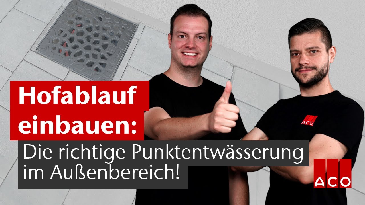 ACO Europoint Hofablauf