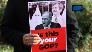 Civil Rights Groups Protest Rep. Steve Scalise Fundraiser