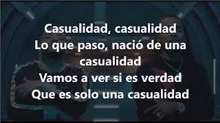 LETRA CASUALIDAD NACHO FT OZUNA lyrics