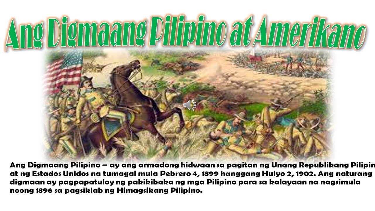 Ang Digmaang Pilipino Amerikano
