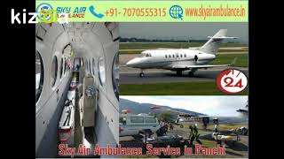 Take Sky Air Ambulance Service with Top-Class Medical Services in Bangalore